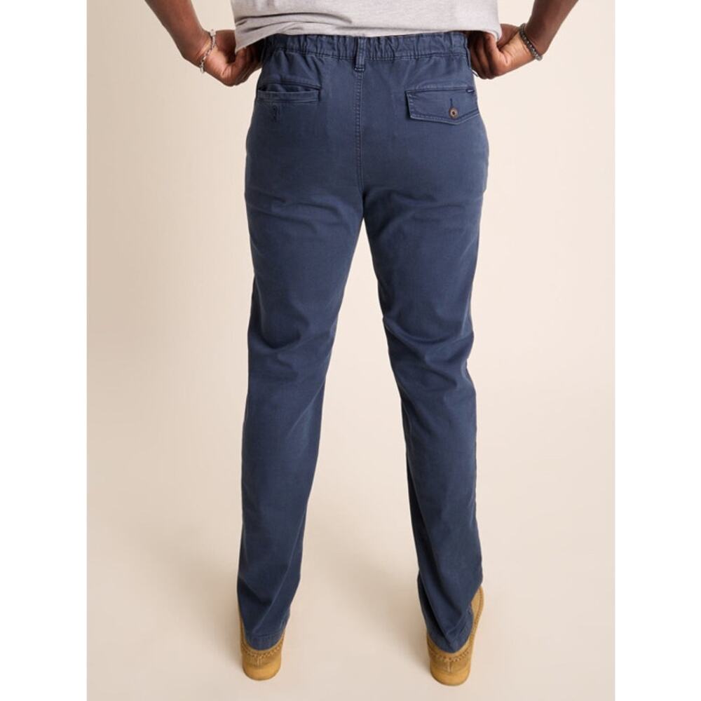 NWT Chubbies Men Originals Stretch Twill Pant Faded Navy Pants Size Large 30” - Picture 2 of 8